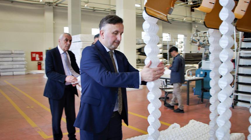 Kayseri'de yatak &uuml;reten lise yay &uuml;retimine de başladı