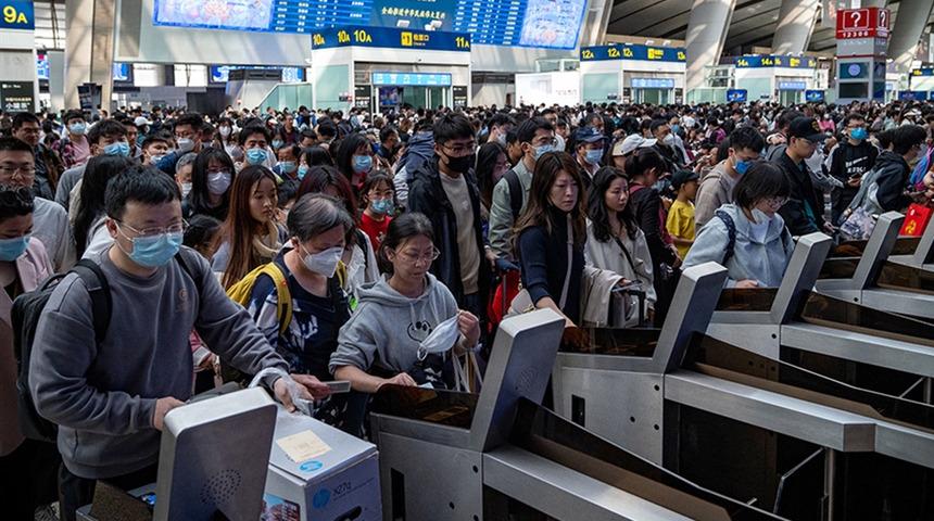 &Ccedil;in'de 1 Mayıs İş&ccedil;i Bayramı tatilinde 1,51 milyar seyahat yapıldı