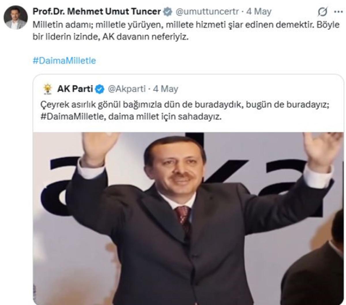 Mahmut Tuncer in oğlunun AK Parti MKYK &uuml;yesi olduğu ortaya &ccedil;ıktı 1