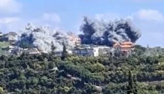 İsrail'den L&uuml;bnan'a hava saldırısı: 5 &ouml;l&uuml;, 15 yaralı