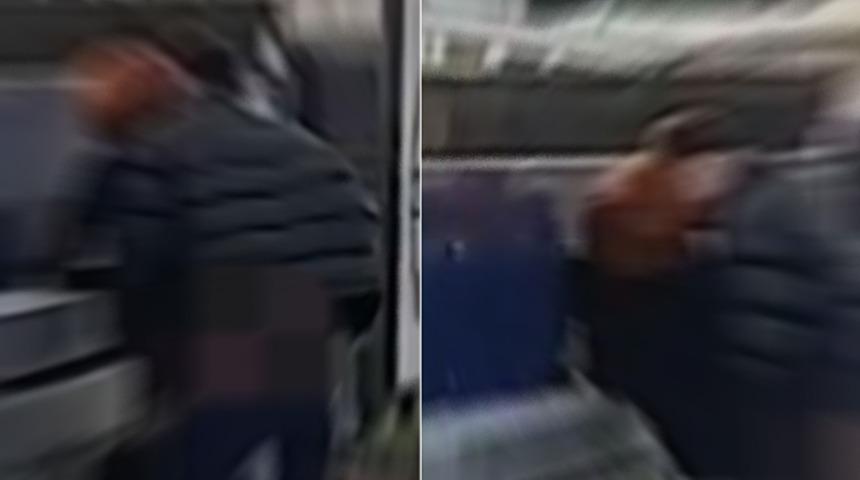 Trende ilişki karakolda bitti!