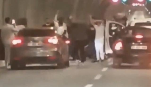 Tünelde düğün konvoyu ve kutlamalarına 720 bin TL’lik rekor ceza
