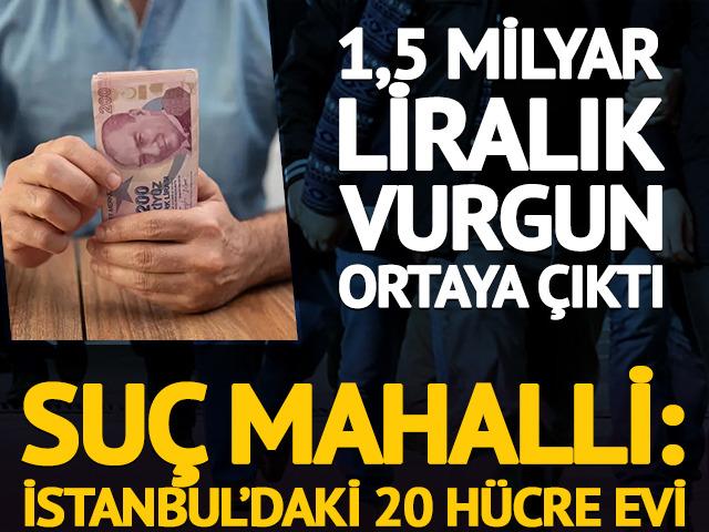 Su&ccedil; mahalli: İstanbul'daki h&uuml;cre evleri