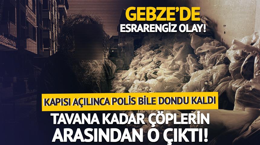 Gebze&rsquo;de esrarengiz olay! Evin kapısı a&ccedil;ılınca polis dondu kaldı
