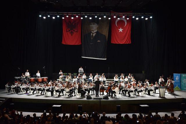 Çocuk Senfoni Orkestrası Tiran’da
