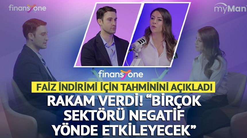 Faiz indirimi i&ccedil;in tahminini a&ccedil;ıkladı! 