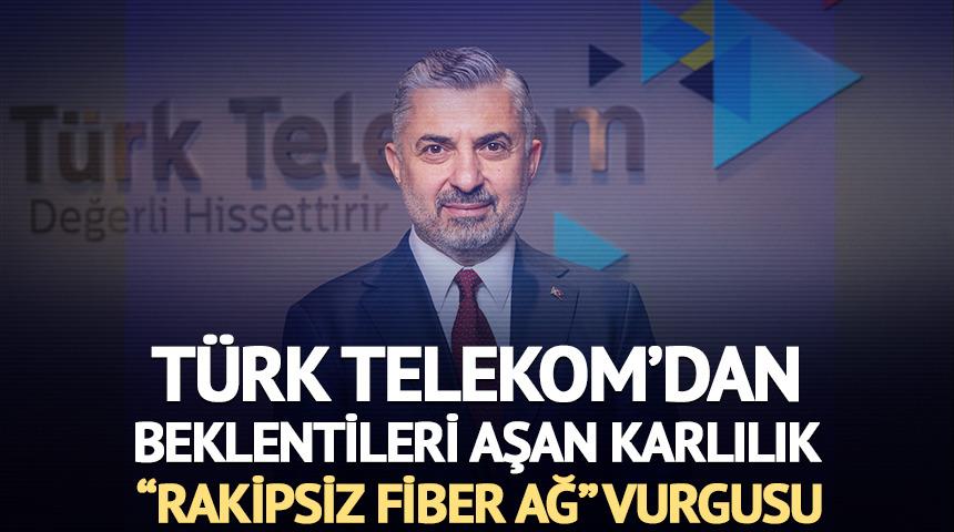 T&uuml;rk Telekom'dan beklentileri aşan karlılık! Ebubekir Şahin: "Rakipsiz fiber ağımızı 5G yatırımlarımızla yeni &ccedil;ağa taşıyoruz"