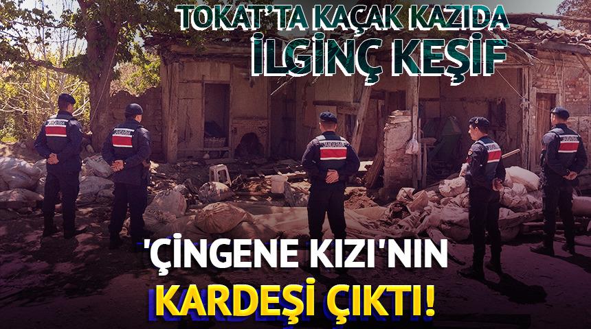 Tokat'ta Roma izi: Ka&ccedil;ak kazıdan '&Ccedil;ingene Kızı'nın kardeşi &ccedil;ıktı!