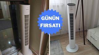 Şık tasarım güçlü performans: Kumtel kule tipi vantilatör indirimde