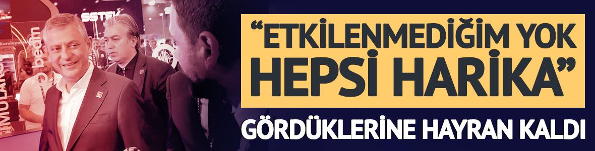 G&ouml;rd&uuml;klerine hayran kaldı