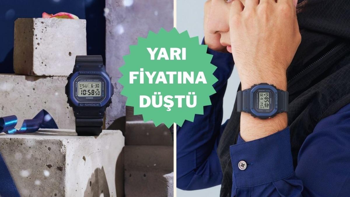 İkonik tasarım maksimum dayanıklılık: Casio G-Shock saatte 4600 TL indirim