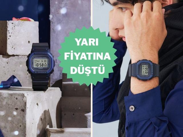 Fiyatı 4600 TL d&uuml;şt&uuml;! Casio G-Shock saatte dev fırsat
