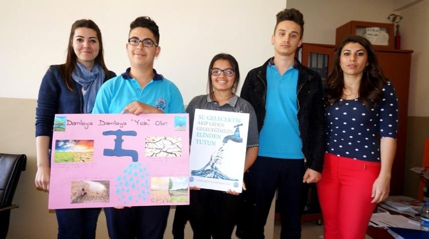 &Ouml;ğretmen ve &ouml;ğrencilerden su tasarrufu projesi