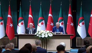 Cumhurbaşkanı Erdoğan, Cezayir Cumhurbaşkanını konuk etti