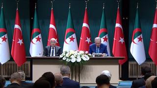 Cumhurbaşkanı Erdoğan, Ankara'da Cezayir Cumhurbaşkanı Tebbun'u konuk etti