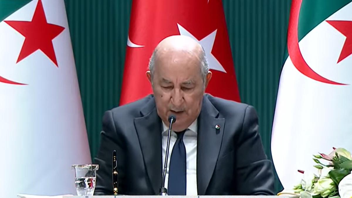 Cumhurbaşkanı Erdoğan, Ankara da Cezayir Cumhurbaşkanı Tebbun u konuk etti 2