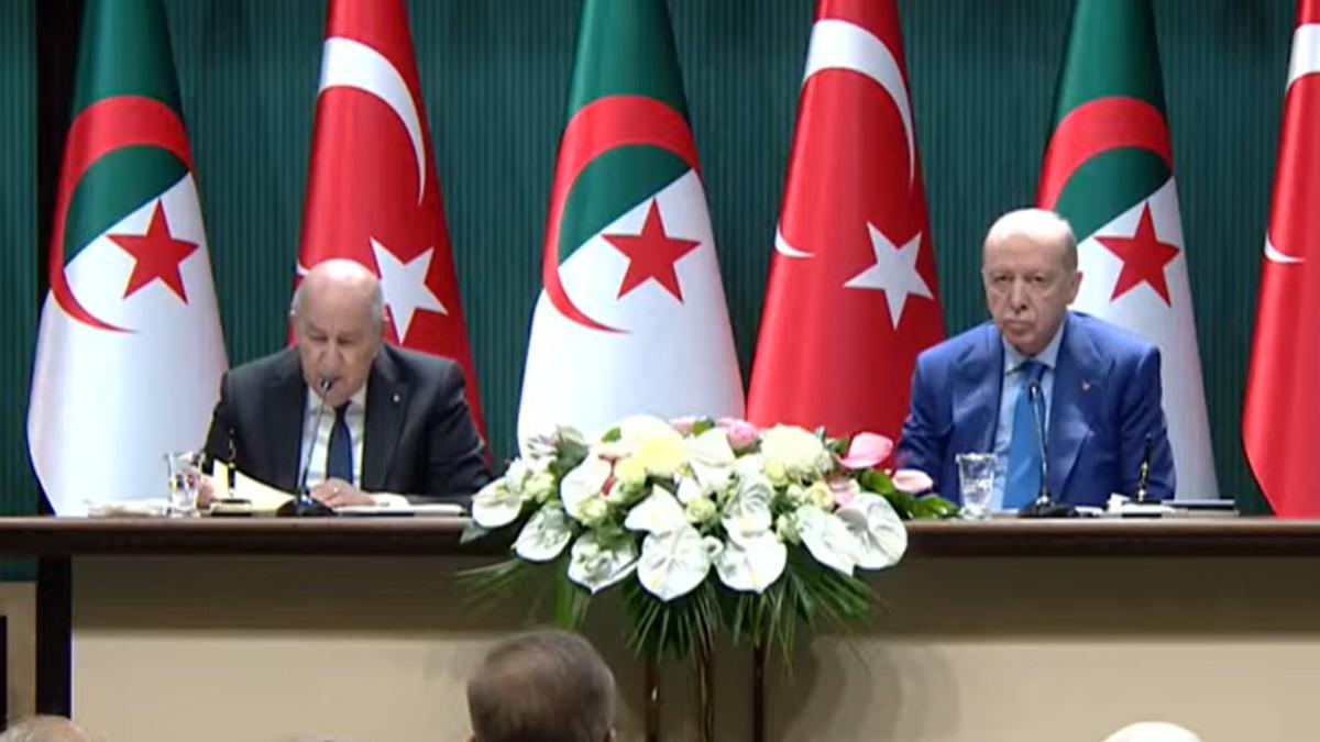 Cumhurbaşkanı Erdoğan, Ankara da Cezayir Cumhurbaşkanı Tebbun u konuk etti 3