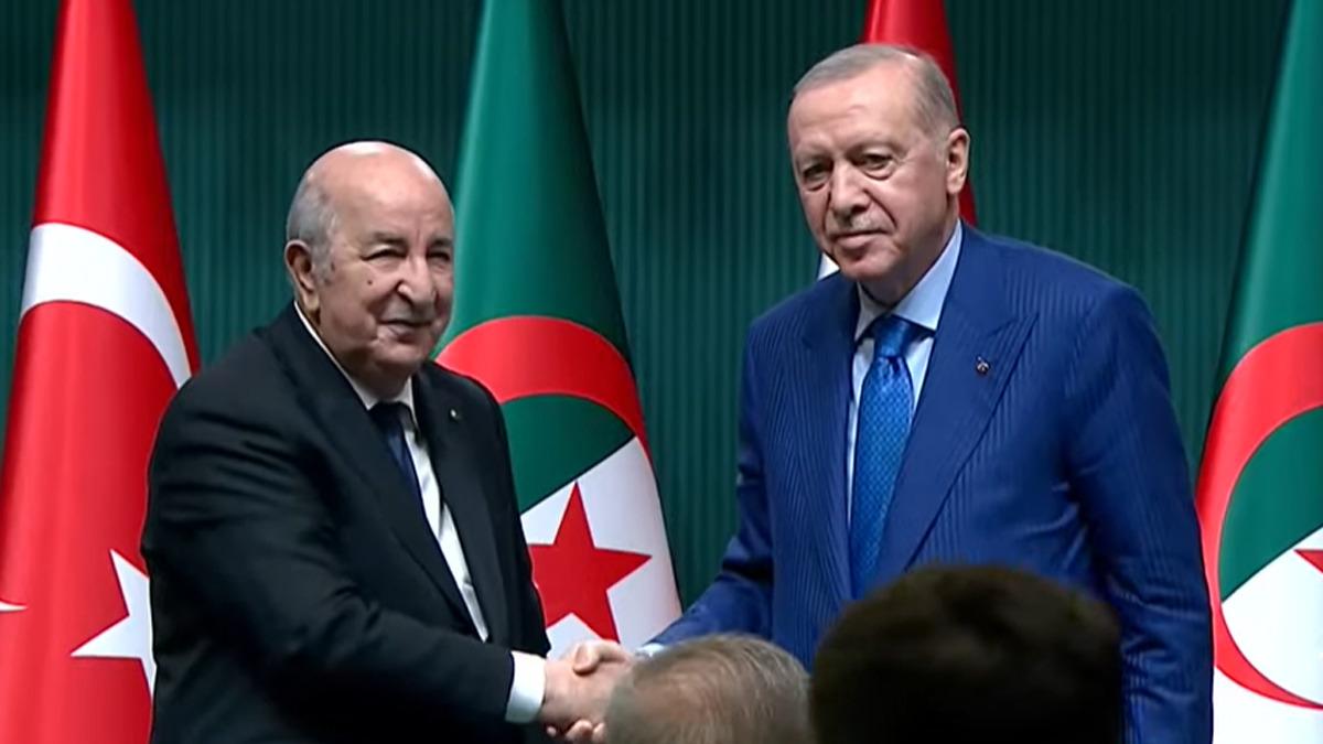 Cumhurbaşkanı Erdoğan, Ankara da Cezayir Cumhurbaşkanı Tebbun u konuk etti 4