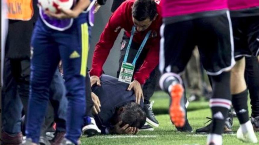 Şenol Güneş'e çakmak atan kişi serbest bırakıldı