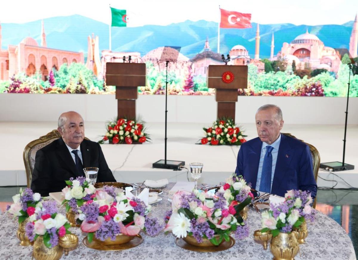 Cumhurbaşkanı Erdoğan, Ankara da Cezayir Cumhurbaşkanı Tebbun u konuk etti 6