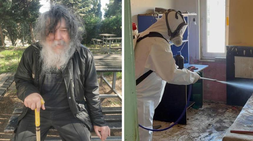 &Ccedil;&ouml;p evden dram &ccedil;ıkmıştı: Bitkin halde bulunan adamın yeni hali g&ouml;renleri şaşırttı