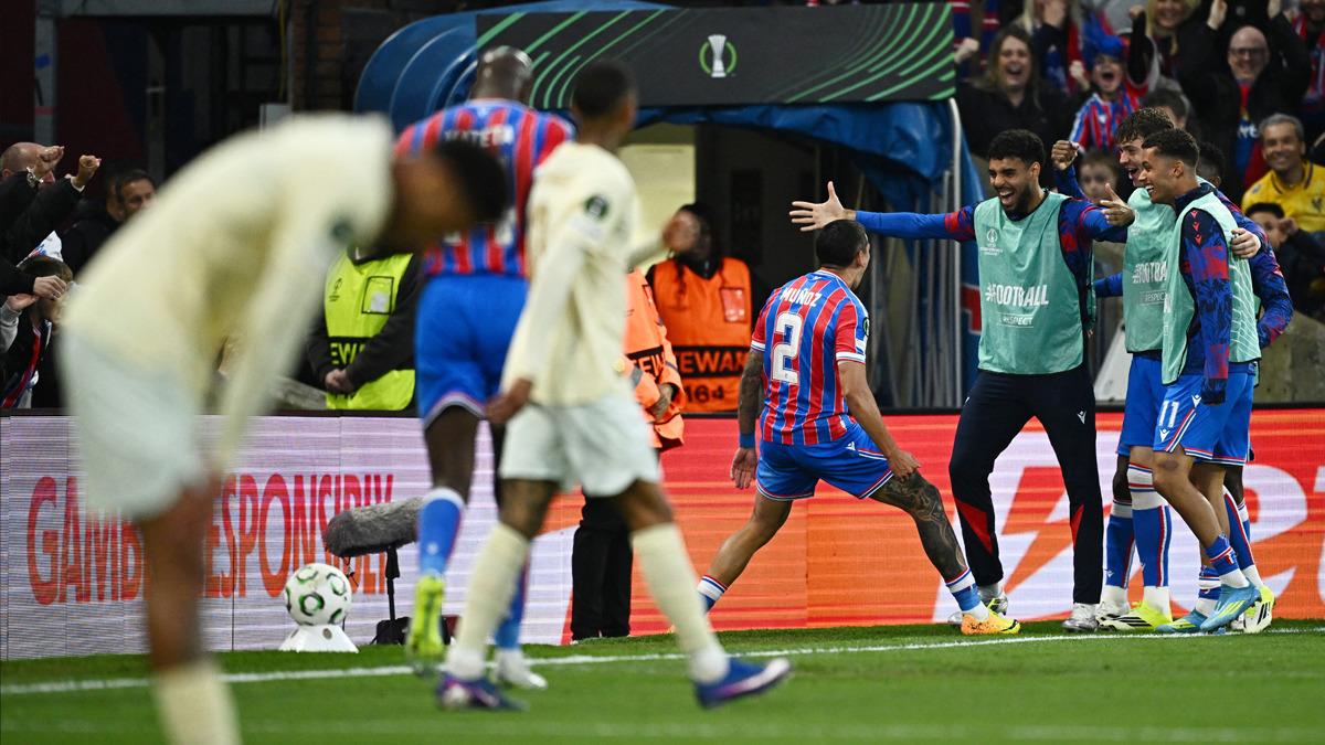 Arda Turan sonunu getiremedi! UEFA Konferans Ligi nde finalin adı: Crystal Palace-Rayo Vallecano 1