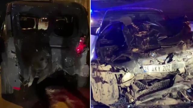 Kocaeli’de zincirleme kaza: 4 araç birbirine girdi, 3 yaralı