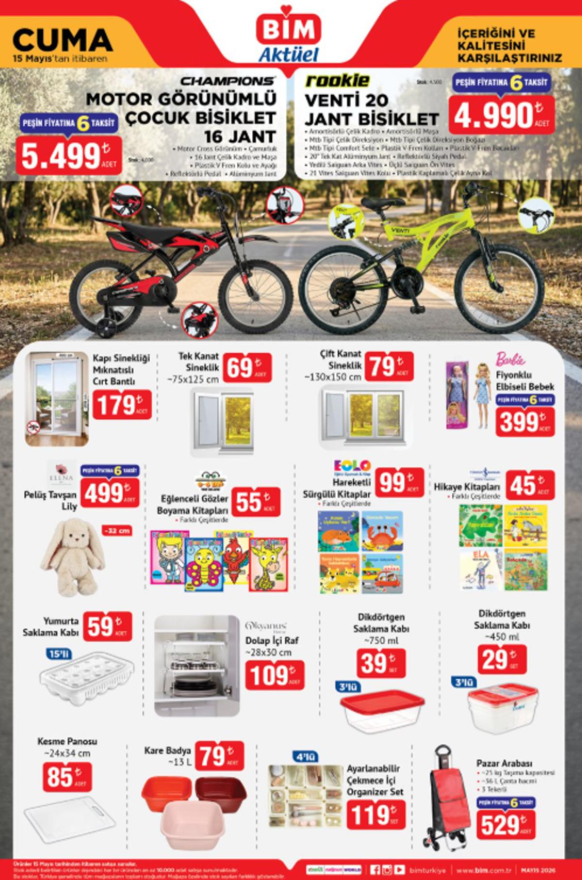 BİM e buz makinesi geliyor! 15 Mayıs 2026 BİM katalog yayınlandı 5