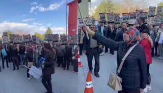 AK Parti iddiaları sonrası Burcu K&ouml;ksal'a Afyon'da protesto