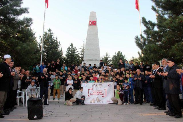 57. Alay Kayseri’de dev Türk Bayrağıyla anıldı