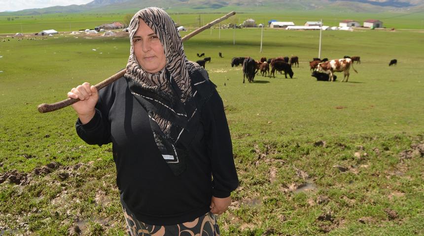 Devlet desteği ile besiciliğe başladı! "Hayvan sayısını iki katına &ccedil;ıkardım" 