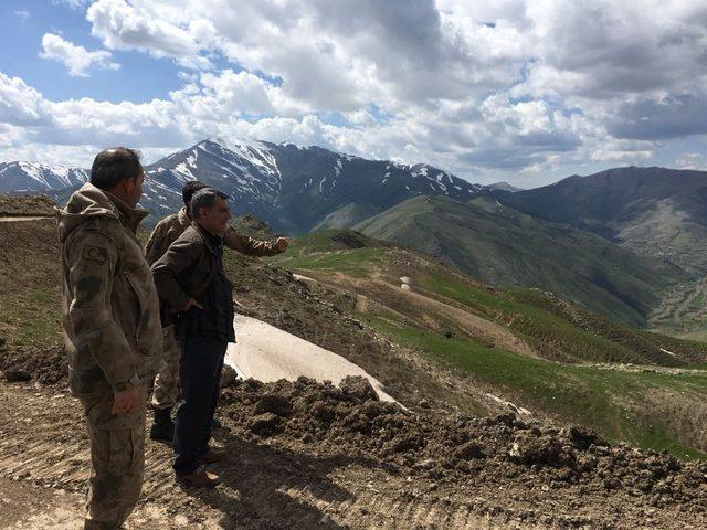 Kaymakam Özkan’dan karakol ve üs bölgesi ziyareti