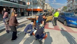 Karaman&rsquo;da motosiklet kazası: 1 yaralı