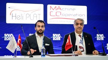 Hava taşımacılığına katkı sağlayacak s&ouml;zleşmenin imzaları SAHA 2026'da atıldı