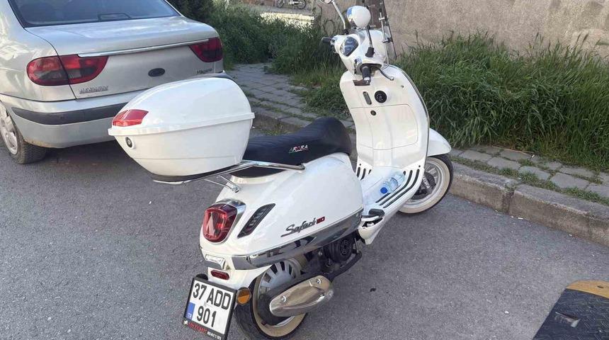 Kaldırıma &ccedil;arpan motosikletin s&uuml;r&uuml;c&uuml;s&uuml; yaralandı