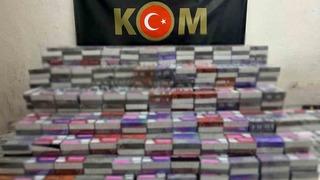 Mardin’de 12 bin 780 paket elektronik sigara kiti ele geçirildi