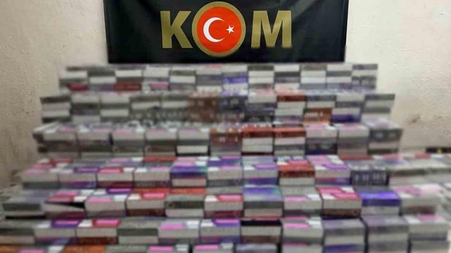 Mardin’de 12 bin 780 paket elektronik sigara kiti ele geçirildi