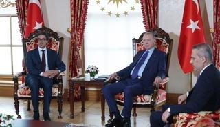 Cumhurbaşkanı Erdoğan, BAE Devlet Başkan Yardımcısı Al Nahyan&rsquo;ı kabul etti