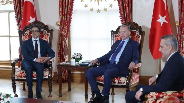 Cumhurbaşkanı Erdoğan, BAE Devlet Başkan Yardımcısı Al Nahyan’ı kabul etti