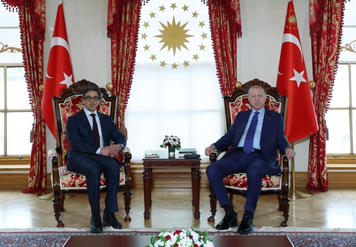 Cumhurbaşkanı Erdoğan, BAE Devlet Başkan Yardımcısı Al Nahyan&rsquo;ı kabul etti 2