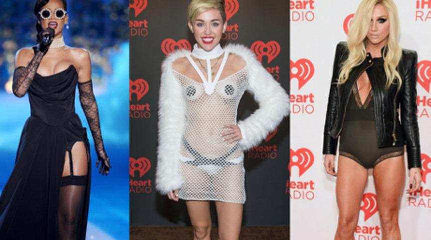 İ&ccedil; &ccedil;amaşırından gece kıyafeti yaratan &uuml;nl&uuml;ler