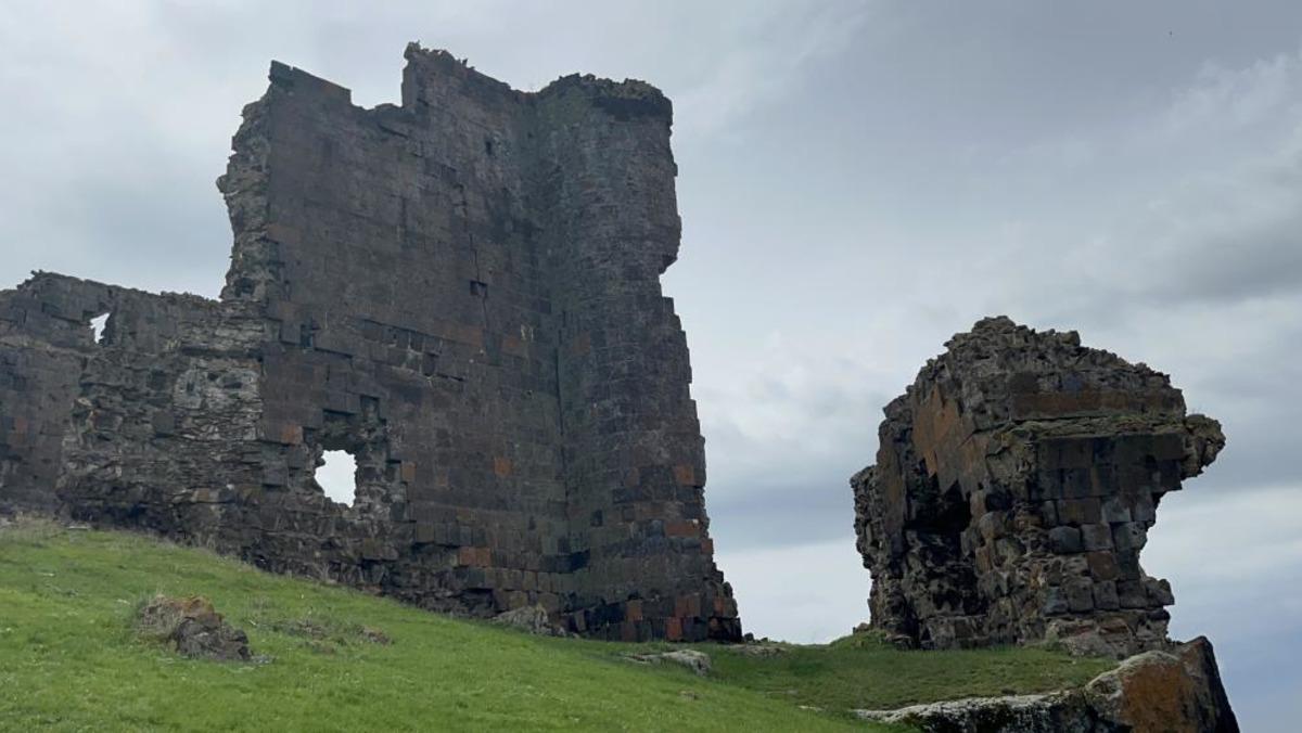 Kars taki bin yıllık Kız Kalesi yok olma tehlikesiyle karşı karşıya 4