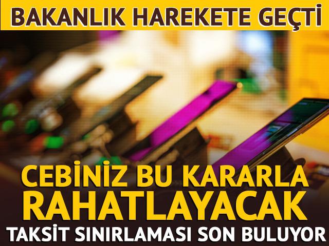 Akıllı telefon alımında 3 taksit sınırlaması son buluyor!