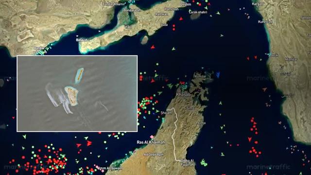 ABD saldırısı sonrası Hürmüz Boğazı'nda kaydedildi! İşte o görüntüler