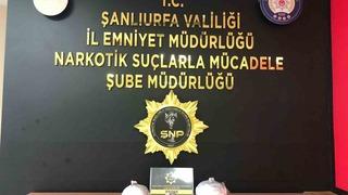 Şanlıurfa’da 6 kilo 800 gram uyuşturucu ele geçirildi