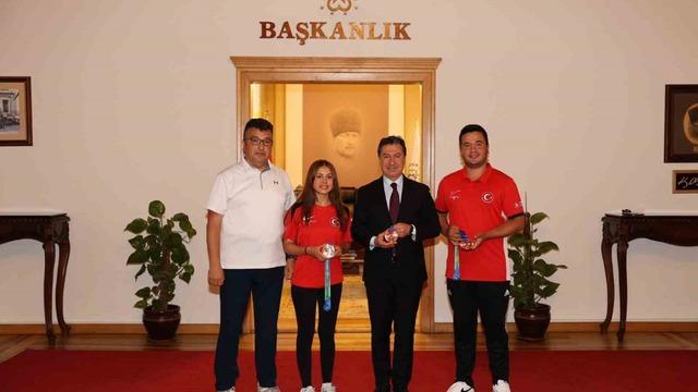 Muğlalı milli okçulardan 2 altın, 1 gümüş madalya