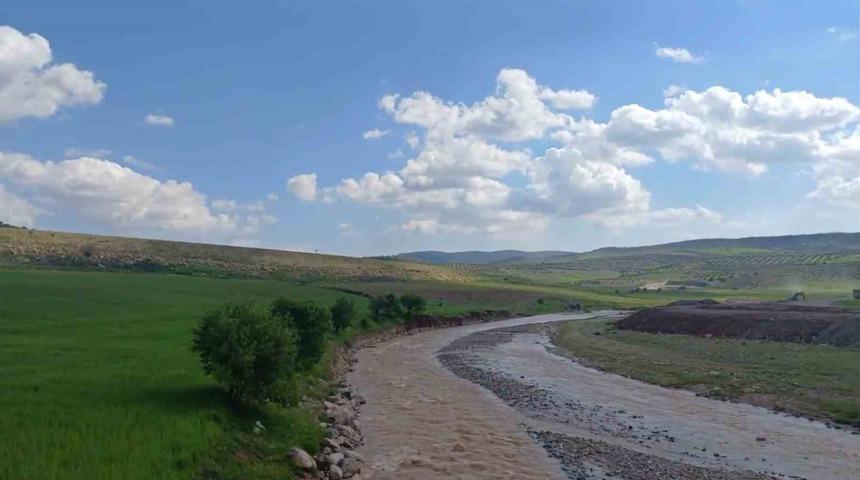Kilis&rsquo;te yağışlar &lsquo;Sabun Suyu&rsquo;nun&rsquo; debisini artırdı