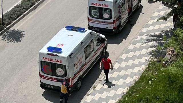 Elazığ’da motosiklet kazası: 2 yaralı