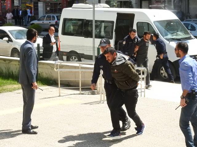 Başgardiyana pompalı tüfekle saldırıya 6 tutuklama