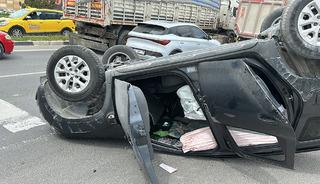 K&uuml;tahya'da trafik kazası! Yaralılar var